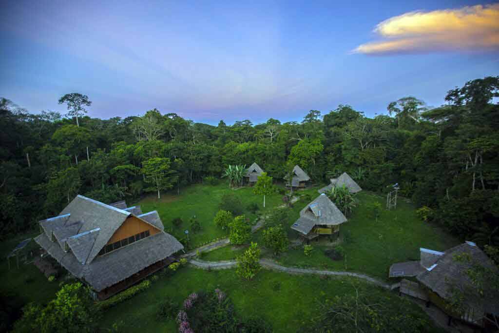 Eco lodges in the Tambopata rainforest